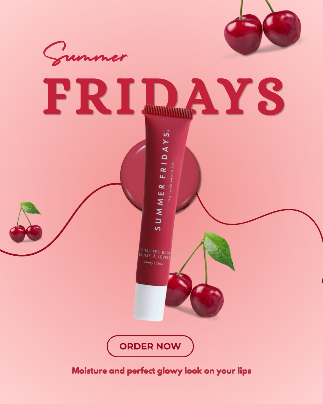 Summer Fridays social post